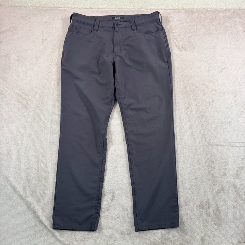 5.11 Tactical Performance Stretch Slim Defender-Flex Light Pants Gray Men 36x31
